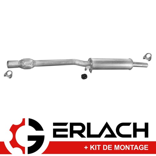 Silencieux intermediaire pour