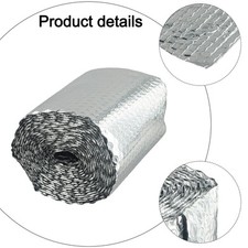 Rouleau isolant en feuille d'aluminium pour une application facile sur différen