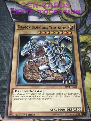 Carte dragon blanc - carte,