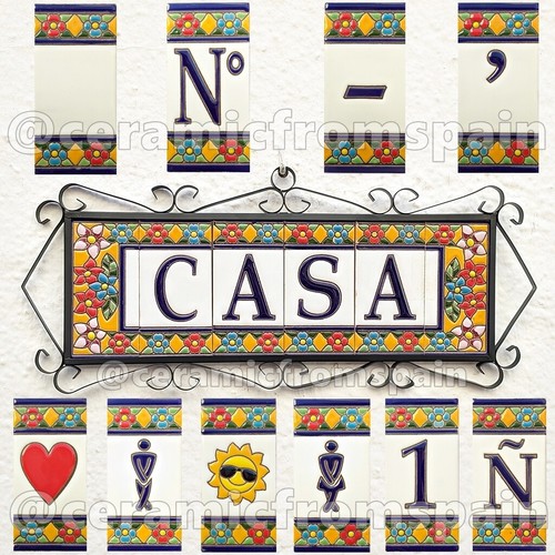Lettres carreaux de - carreaux,