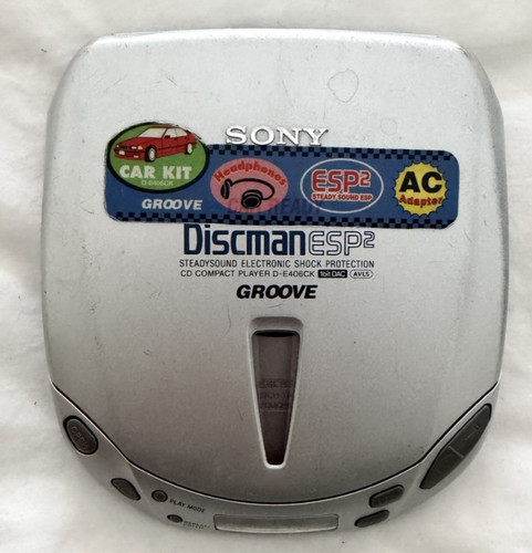 Sony e406ck discman esp2 - sony, d-e406ck