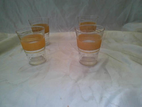 Lot verres en granité - de, 4