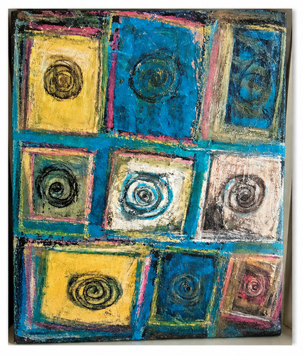 Tableau huile sur toile - 50, ×