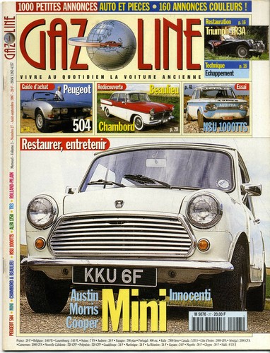 Gazoline 08 1997 - n°27, 08/1997
