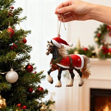 Pendentif cheval en acrylique