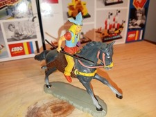  Soldat Starlux Cavalier Gaulois,TBE,Figurines 1/32  