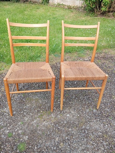 Paire chaises design - chaises,