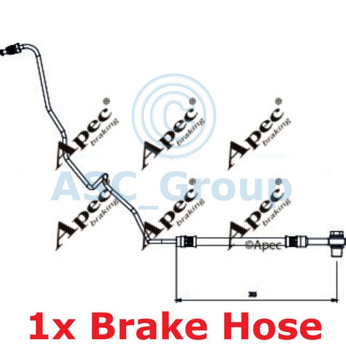 Apec braking 205mm disque - 205mm,