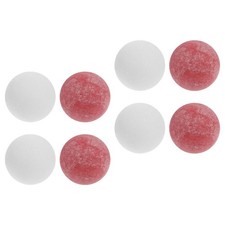 Lot de 8 balles de baby-foot : balles de 36 mm, accessoires de rechange pour