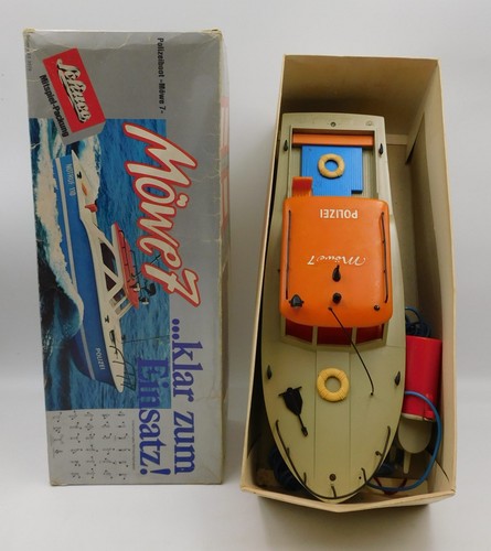 Schuco mowe polizeiboot - schuco,