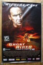 GHOST RIDER SPIRIT VENGEANCE original LARGE 6x4 ft BUS SHELTER D/S movie poster 