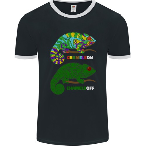 Caméléon chameleoff humour - caméléon,