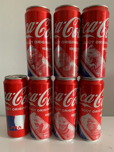 Lot canettes coca cola world - coca,