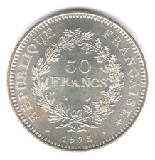 50 Francs Hercule 1975 en