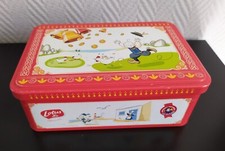 Boîte publicitaire biscuits