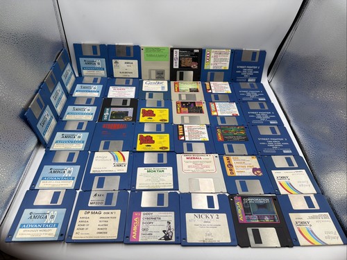 Lot jeux amiga commodore - lot,