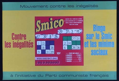Affiche smico bingo sur - affiche,