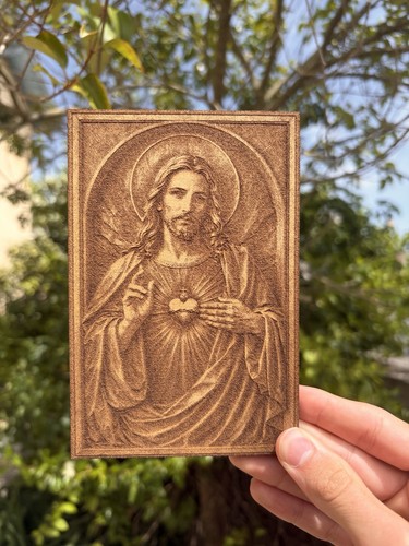 Icône sacré cœur - de, jésus