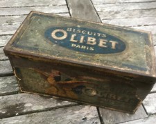 ANCIENNE BOÎTE PUBLICITAIRE