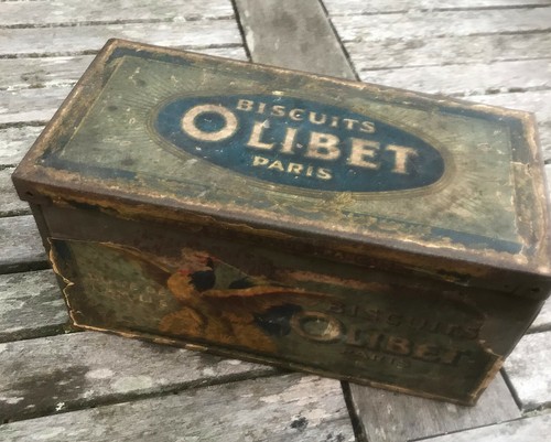 Ancienne boîte publicitaire - boÎte,