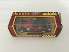 SOLIDO Age d'Or 1151 Delage D8 120 1939 1/43 voiture Miniature de Collection