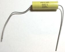 10pcs Procond 56nF 400V 10% Nonpolaire Axial Condensateur Bi-polaire