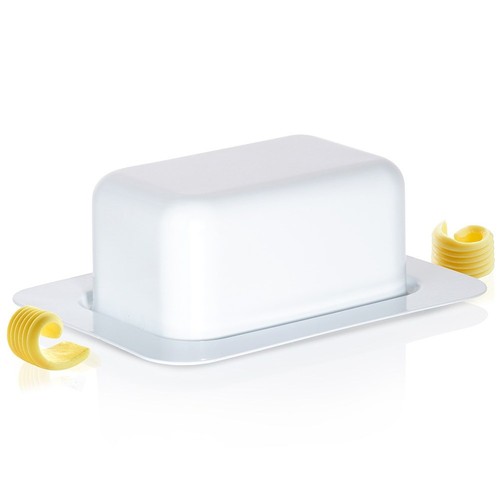 Beurrier acier blanc - beurrier, en