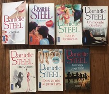 Lot Danielle STEEL  7 livres