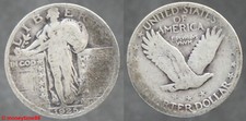 USA ! Quarter dollar Liberty 1925  ( argent / silver) en TB-