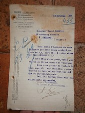 ancienne facture la ruche