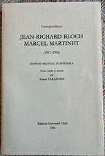 Correspondance Jean-Richard