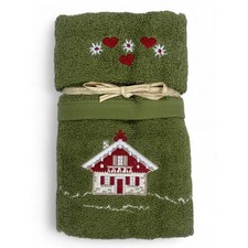 Serviette tyrolienne Set Green