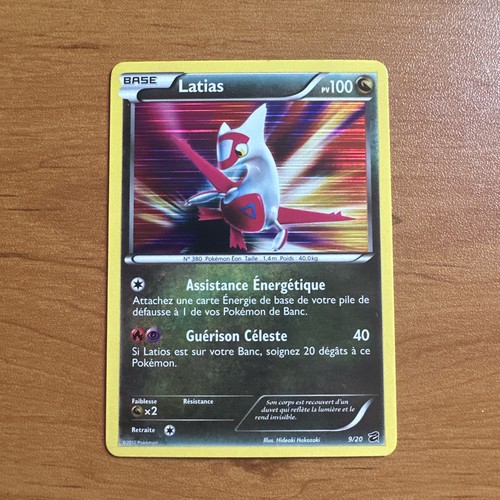 Carte pokémon latias - carte,