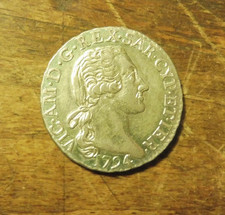 monnaie argent savoie savoia vittorio amédéo 3 15 soldi 1794 spl et tres rare