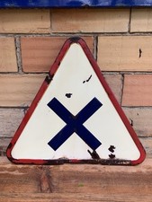 Plaque Émaillée Panneau de