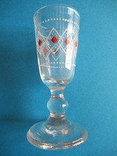 VERRE A LIQUEUR à DECOR