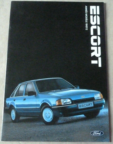 1987 ford escort - xr3, turbo