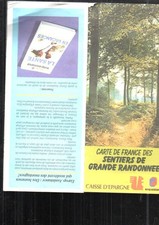 ancienne carte sentiers de
