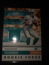 Tua Tagovailoa Absolute Football Rookie Force Jersey RC SP Miami Dolphins