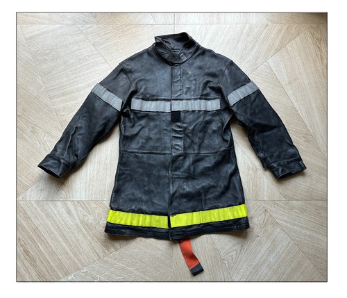 Veste cuir bspp sapeurs - veste,