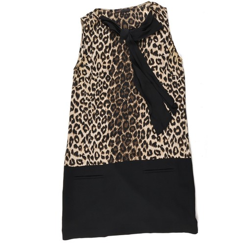 Maje dress joconde leopard - maje,