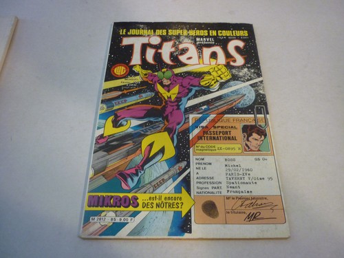 Edition lug titans numeros - edition,