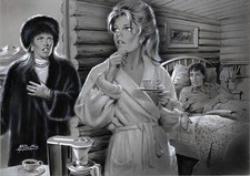 Michel Gourdon Peinture 30cm x