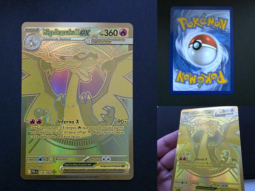 Carte pokémon mega dracaufeu - pokémon,