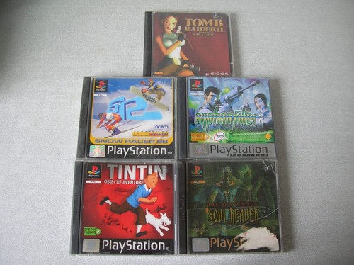 Lot jeux playstation ps1 - de,