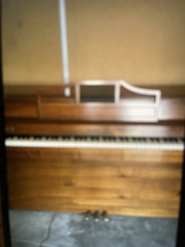 Baldwin piano and bench - piano,