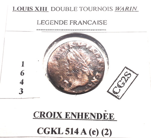 Louis xiii légende française - xiii,