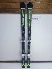 Fischer RC4 GS 153 cm Ski + Fixations Fischer RS9 Sports d'hiver Snow Fun