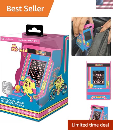 Pac man mini arcade - ms., 4.8”