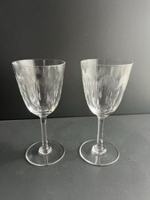 2 Verres A Eau En Cristal Baccarat Modèle Molière 